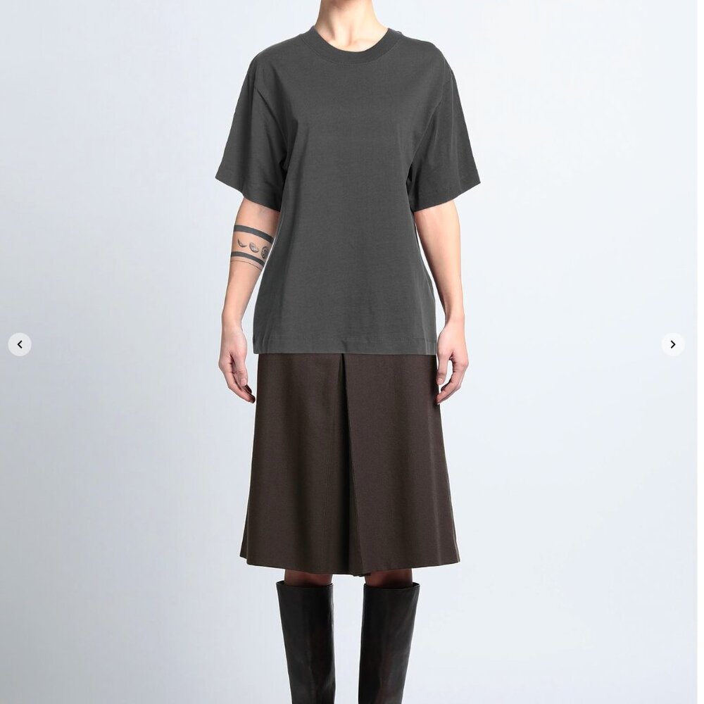 HOUSE OF DAGMAR_ Gray Oversized T-Shirt (Size: XXS)